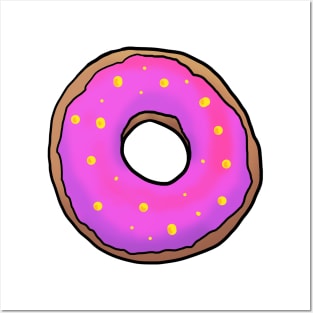Yummy donut Posters and Art